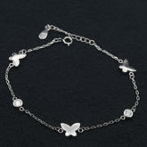 Bratara Argint 925 Trei fluturasi